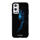 OnePlus 9 Pro suojakuoret - Blue Smoke On Black - Ei